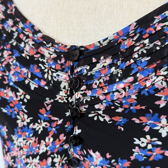 Express Floral High-Low Floral Dress - XS - Picture 5 of 11